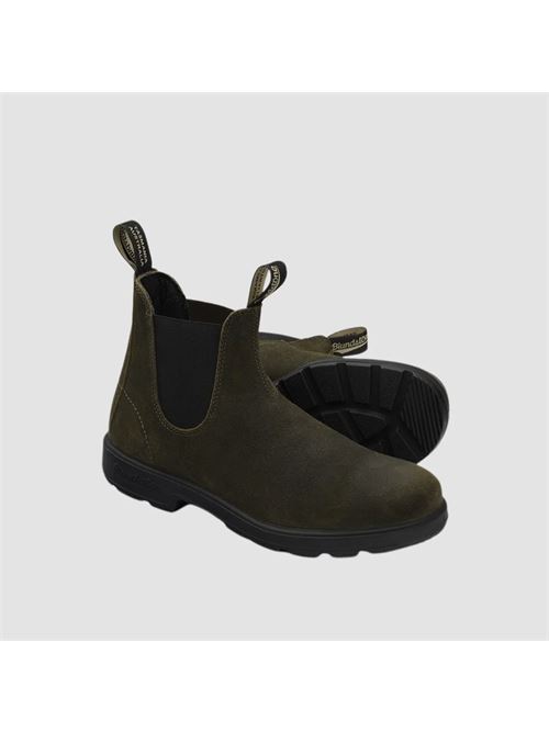Stivaletti Blundstone 1615 da Donna in pelle scamosciata BLUNDSTONE | 1615OLIVE BLACK